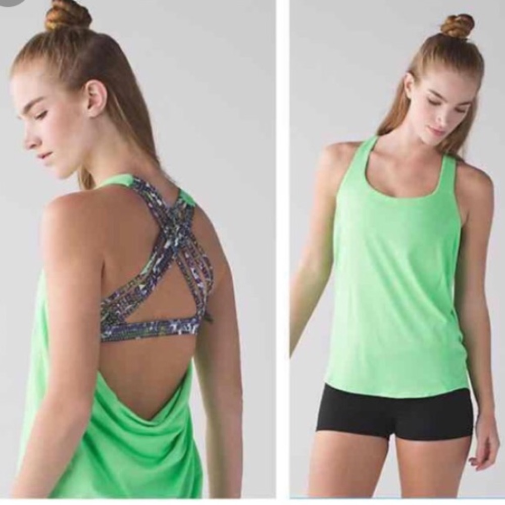 Lululemon Green Wild Tank